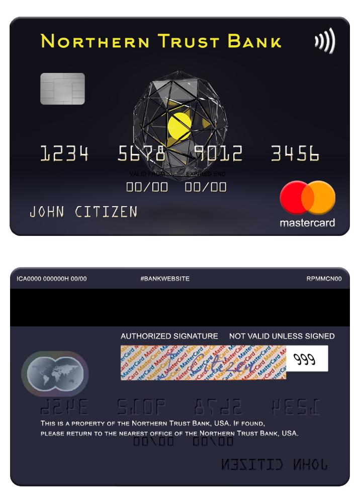 USA Northern Trust Bank mastercard